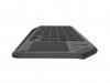 Natec Klawiatura smart TV Turbot 2 slim bezprzewodowa BT+2.4GHZ